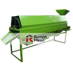 Mesin sortasi biji kakao rotary