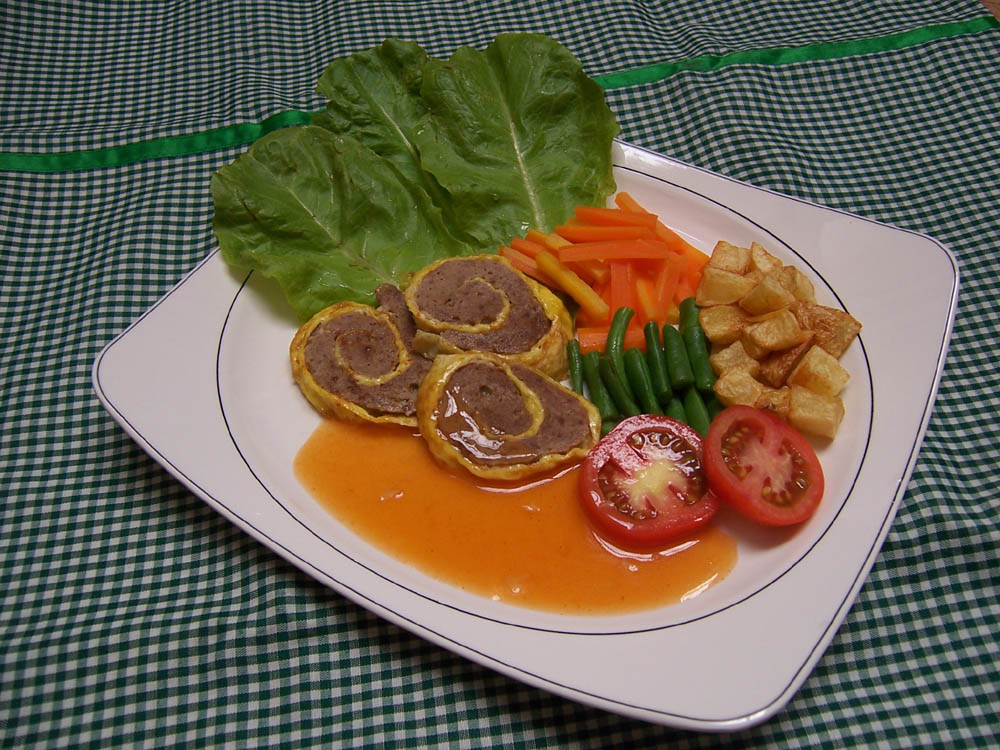 Resep Rolade Daging Giling Mencicipi Masakan Sederhana