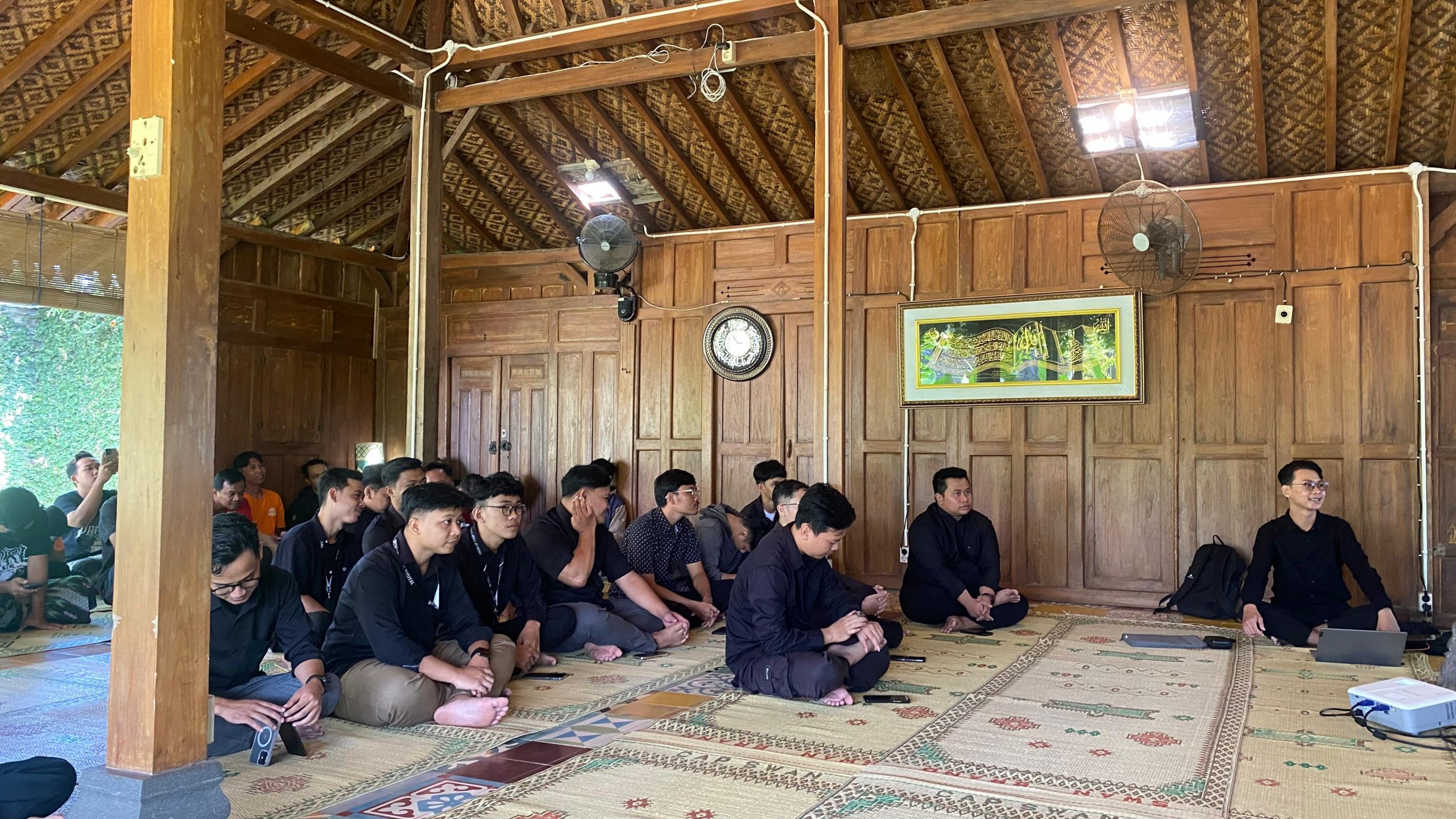 Suasana Sesi Inspirasi Pagi Rumah Mesin