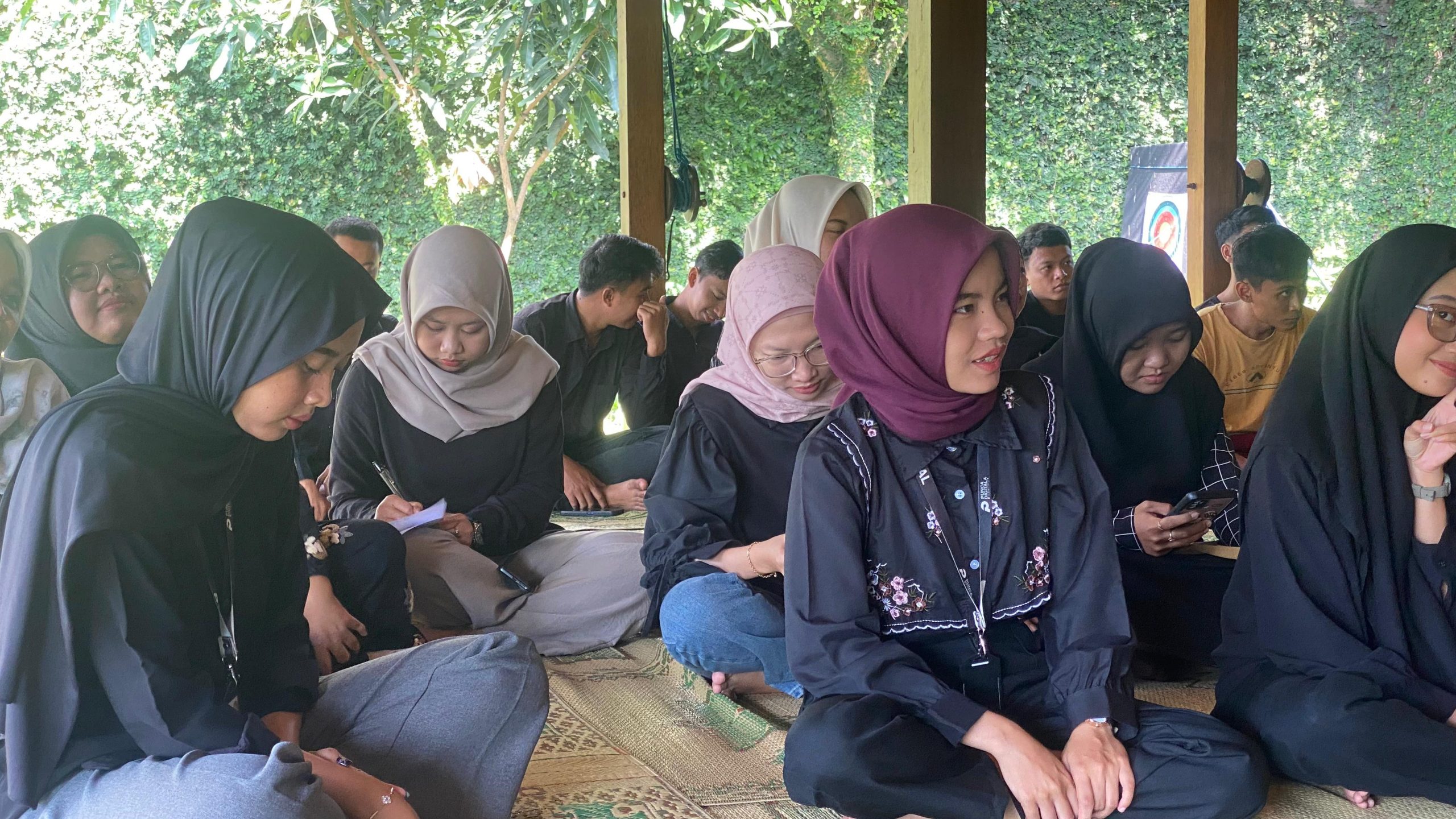 Suasana Sesi Inspirasi Pagi Rumah Mesin
