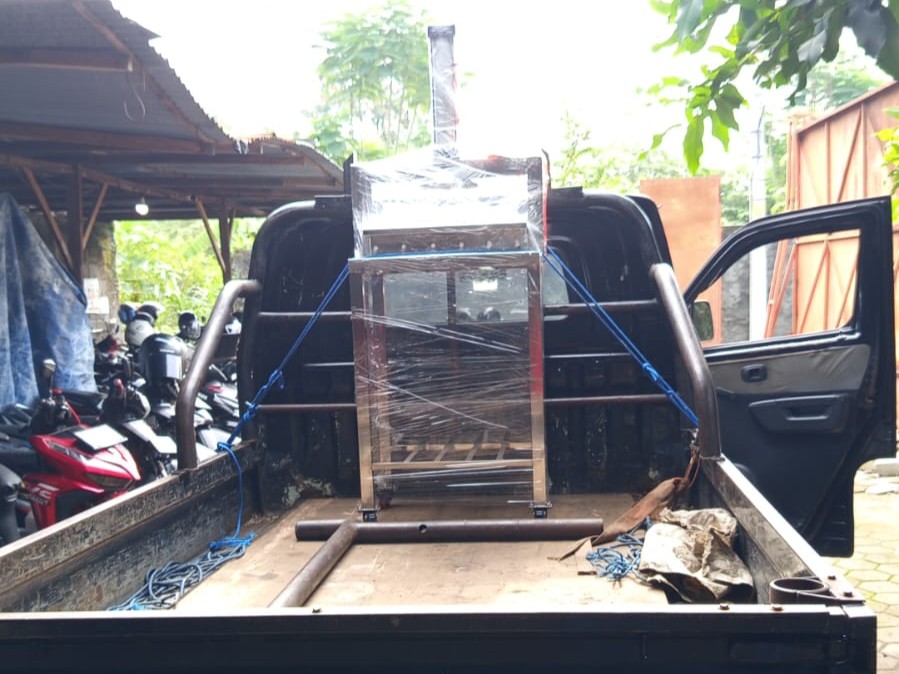 Pengiriman Mesin Pembuat Tahu