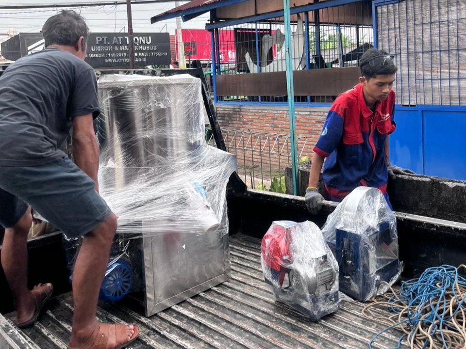 Pengiriman Mesin UMKM ke Temanggung
