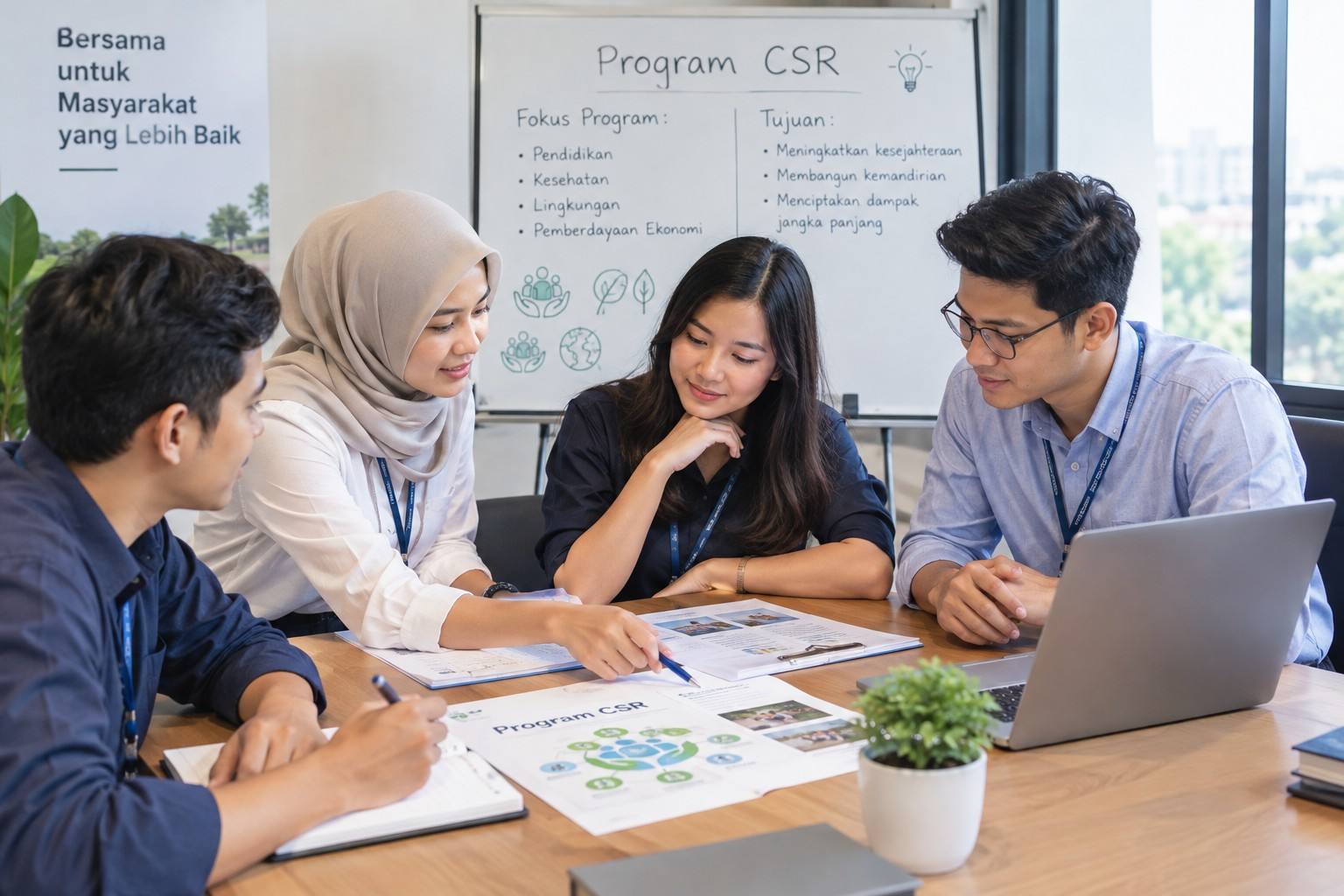 contoh program csr bidang sosial