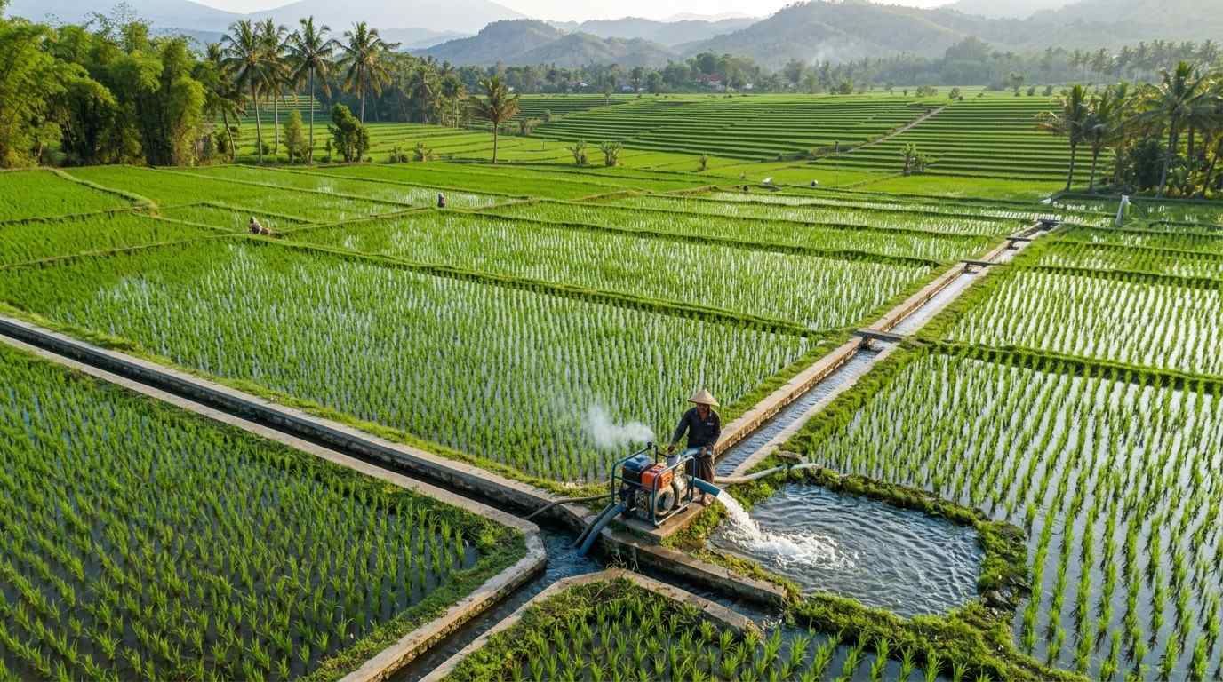 jenis pompa air sawah