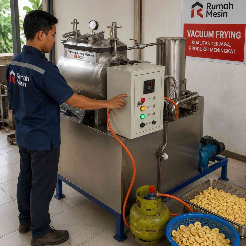 contoh penggunaa vacum frying