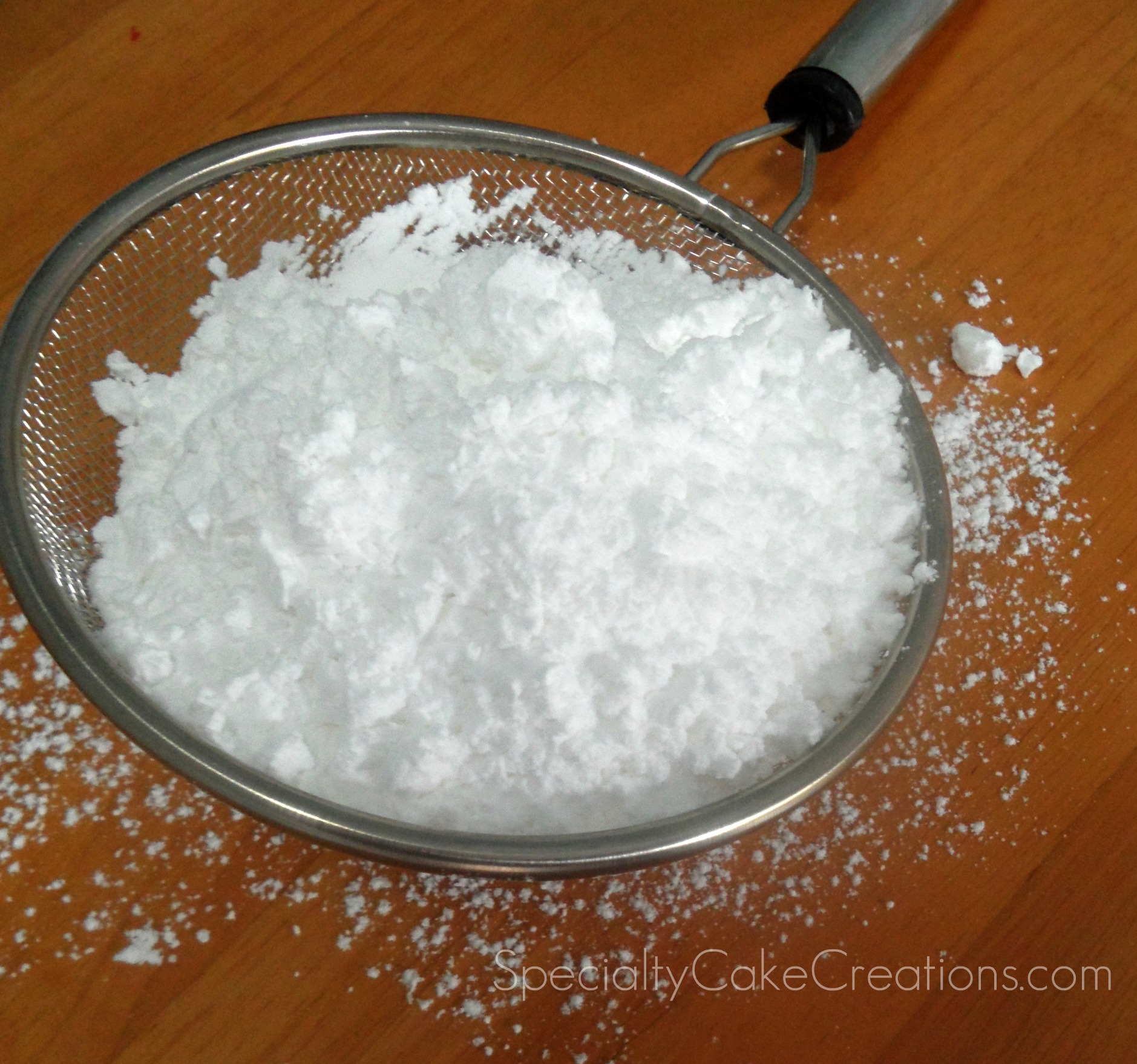 icing sugar