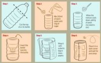 perangkap nyamuk dari botol bekas