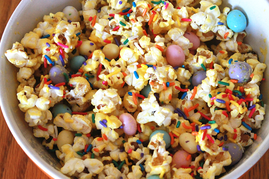 Cara Membuat Popcorn Manis