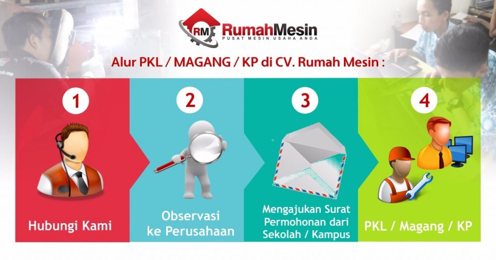 Magang Desain Grafis Rumah Mesin