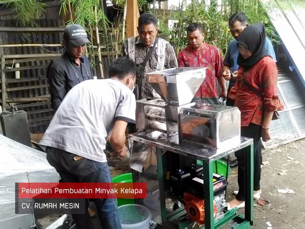Proses Pemerasan Santan
