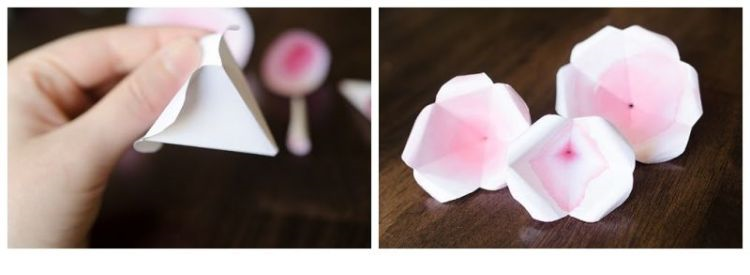 cara membuat bunga dari kertas