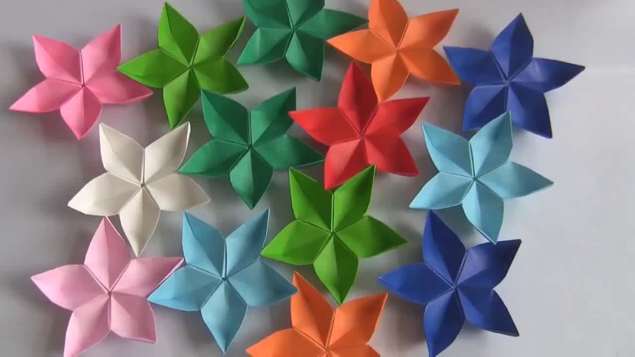 Hiasan Dinding Cara Membuat Bunga Mawar Dari Kertas Origami Temukan Contoh