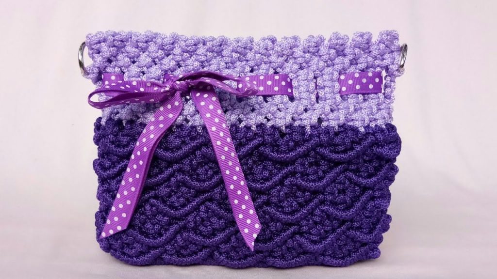 cara membuat tas dari tali kur