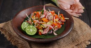 Ikan Asap Sambal Matah Bali
