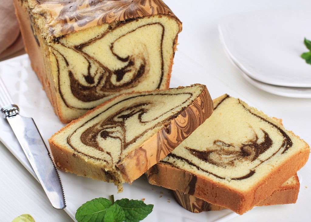 Cara Membuat Cake Marmer yang Enak dan Lembut