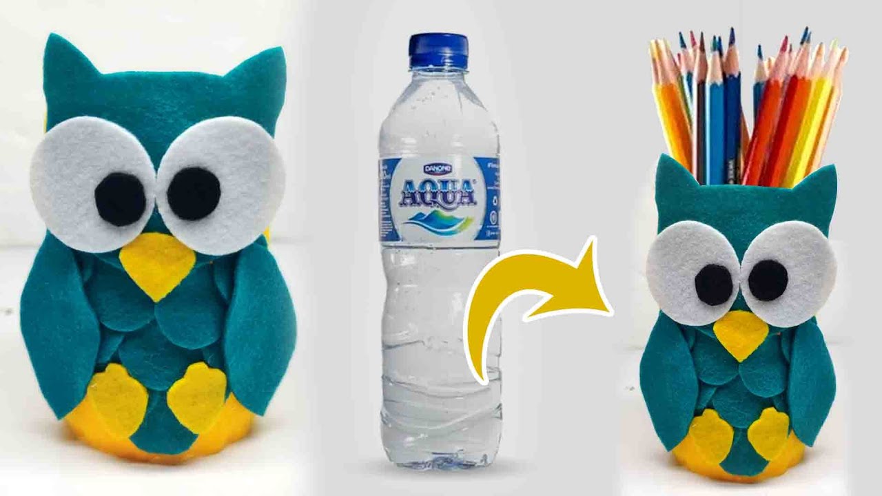 Cara Membuat Kerajinan Dari Plastik botol