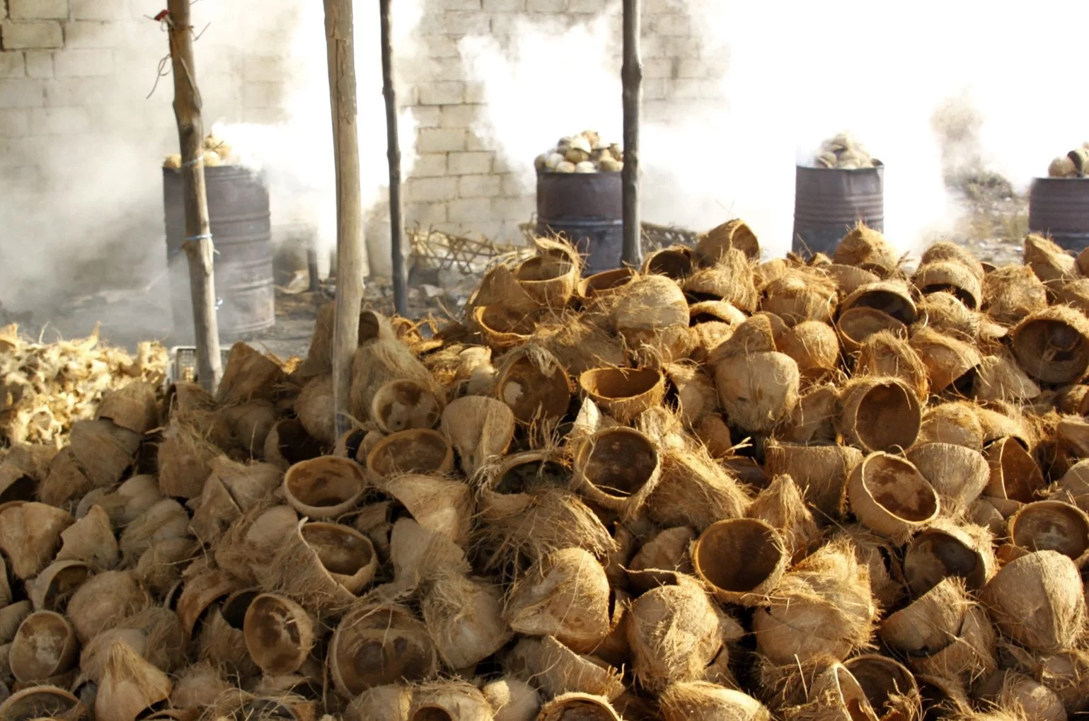 cara membuat briket dari batok kelapa