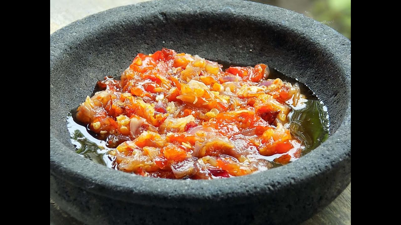 Cara Buat Sambal Bawang Yang Enak Dan Nikmat
