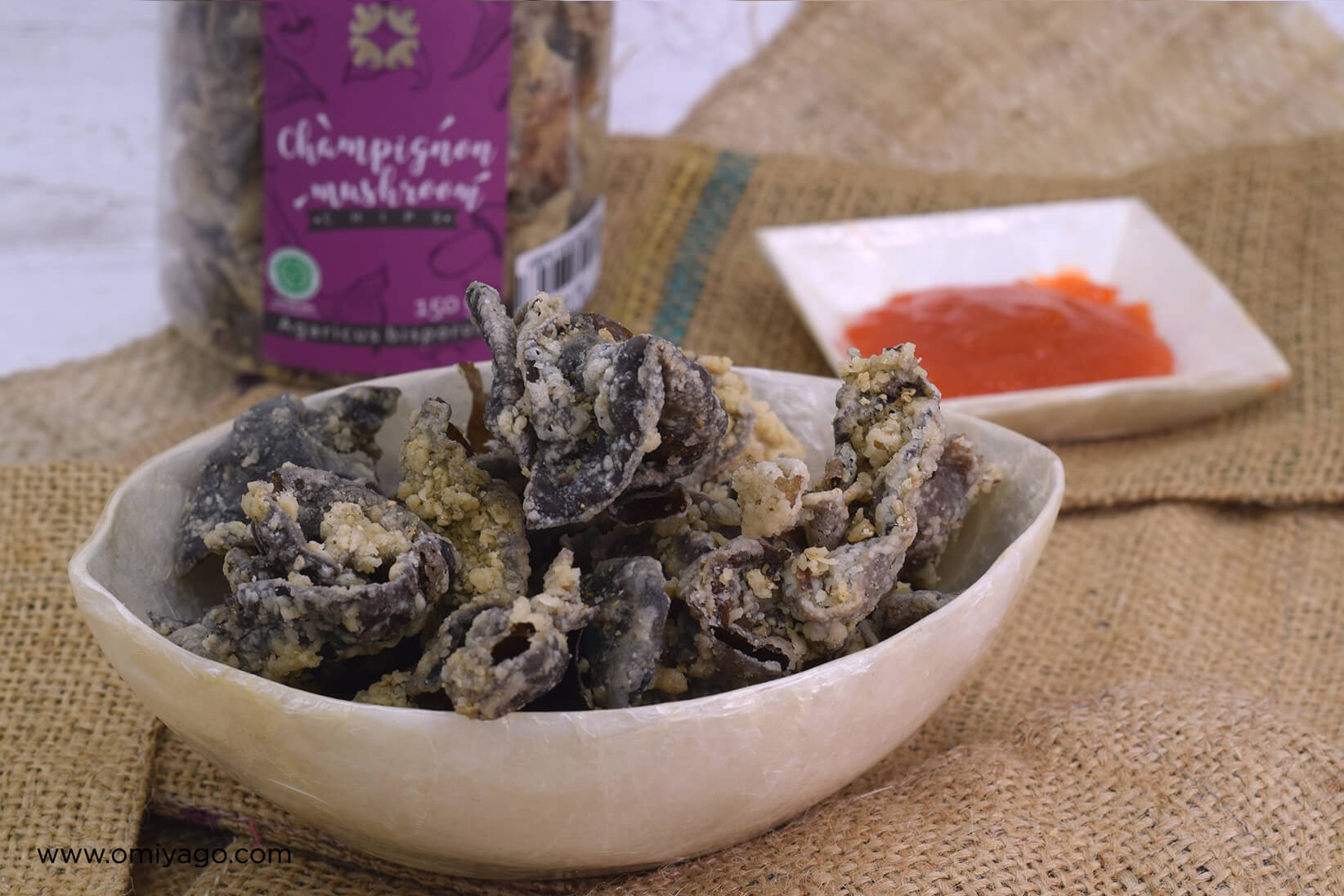 cara membuat keripik jamur kuping