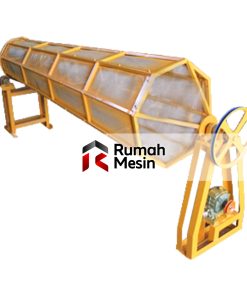 Mesin pengayak briket arang