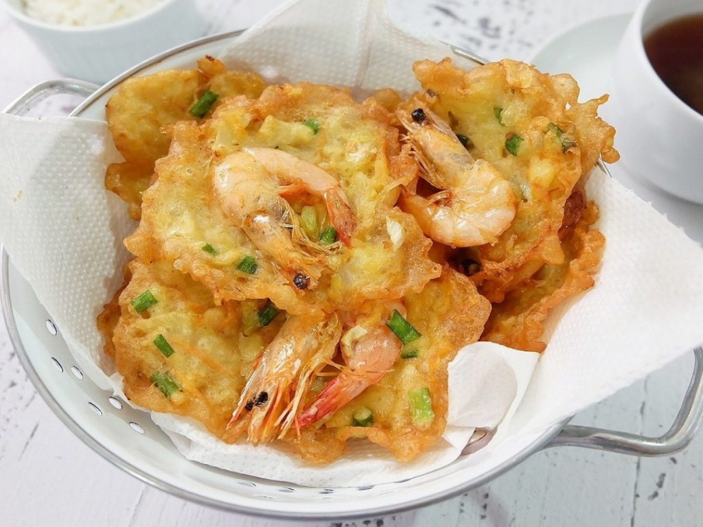 bakwan udang jagung