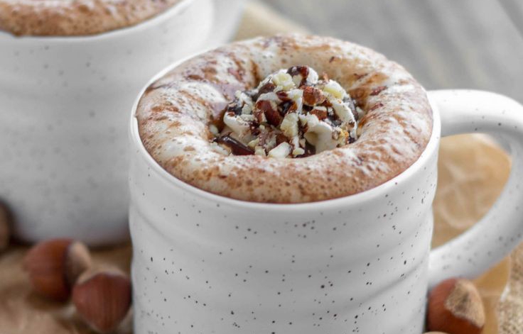 hazelnut latte