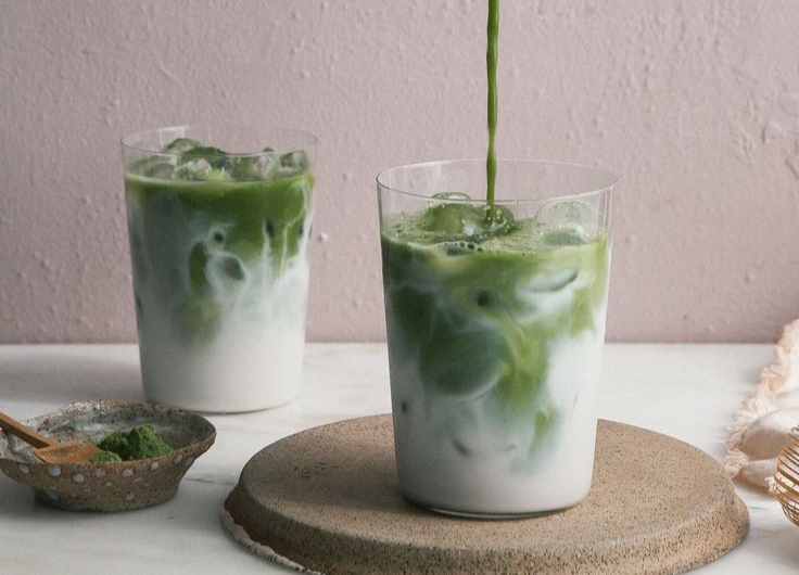 kopi matcha latte