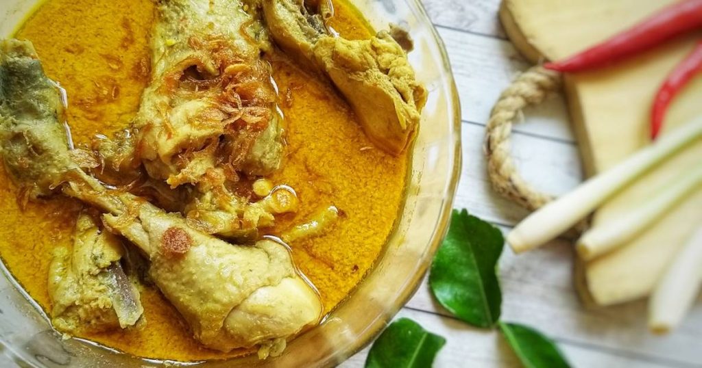 cara masak kari ayam santan paling enak dengan sederhana