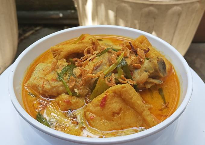 cara masak kari ayam santan