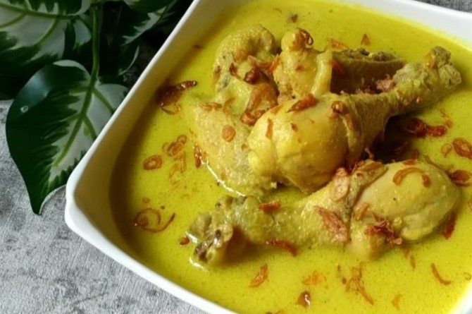 cara masak kari ayam santan