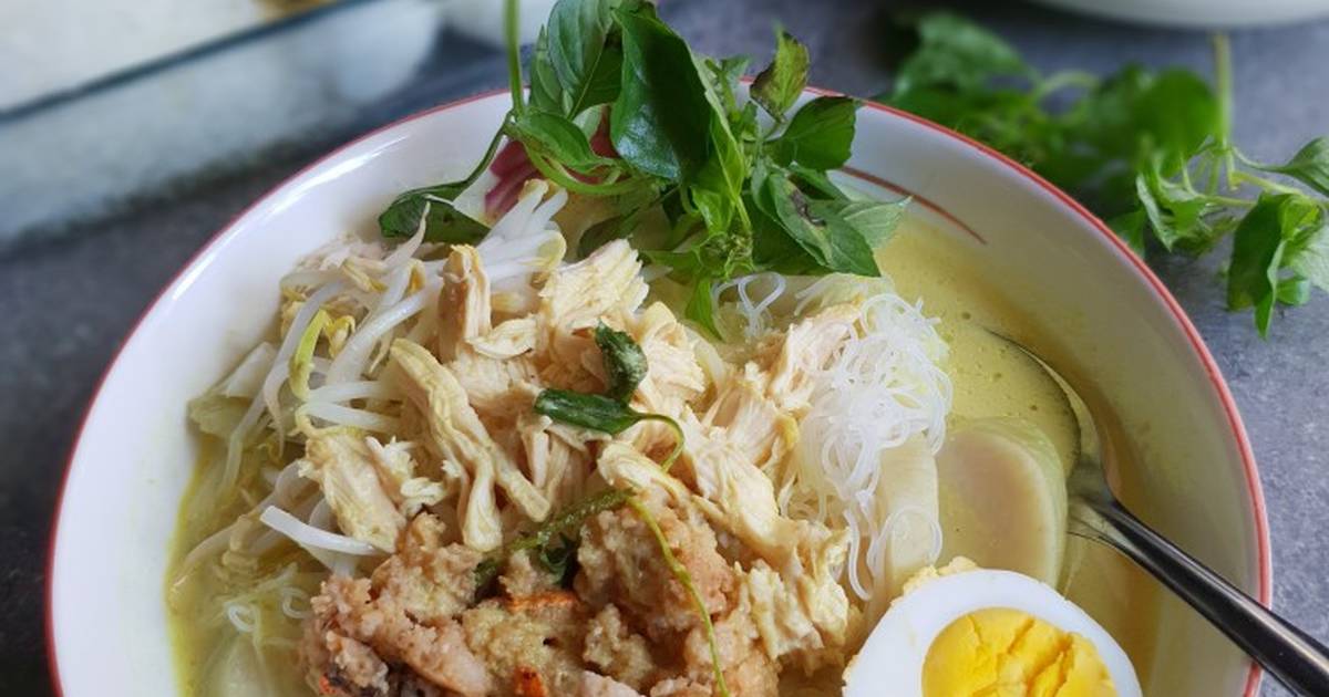 cara membuat laksa bogor yang paling enak