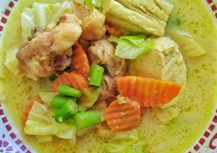 resep kari ayam rumahan dengan sayur