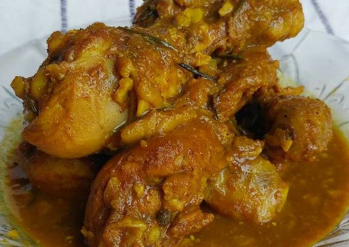 cara masak kari ayam tanpa santan