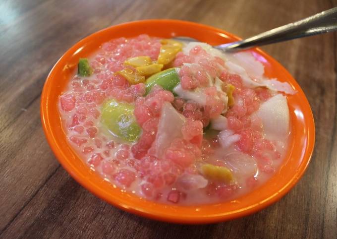 cara membuat es campur untuk jualan