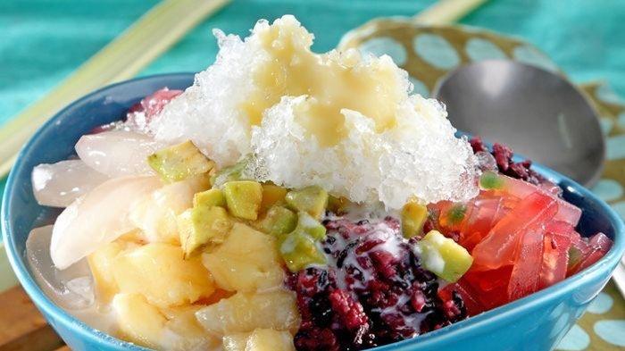 cara membuat es campur untuk jualan dari tape