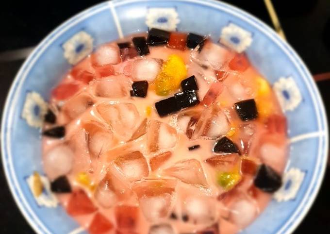 cara membuat es campur untuk jualan