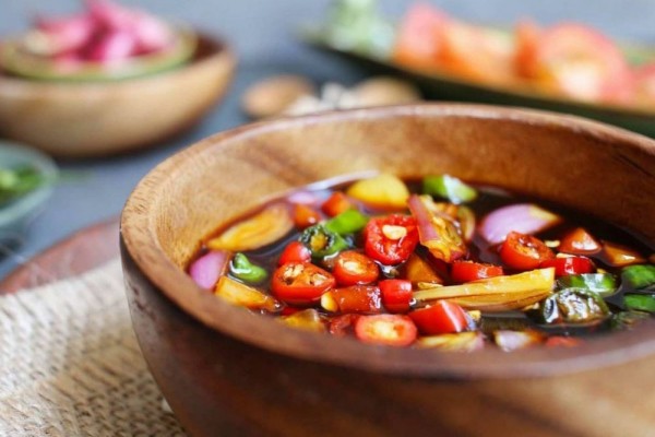 cara membuat sambal bawang mentah