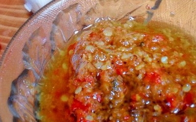 cara membuat sambal bawang mentah