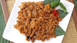 cakalang tempe sambal mentah