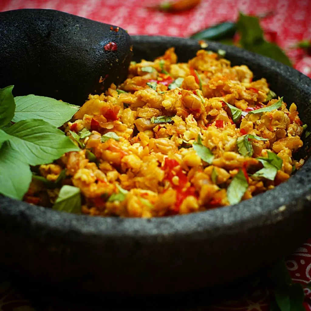 cara membuat sambal tempe