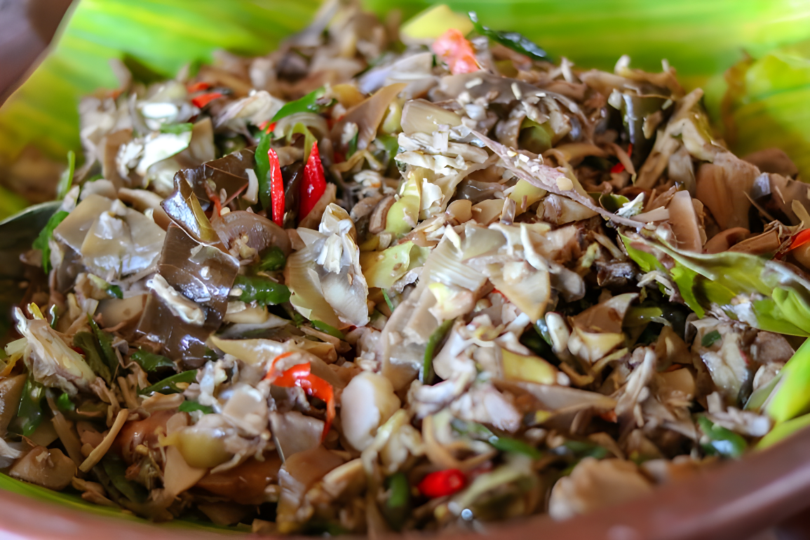 jantung pisang tumis