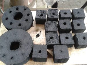 cara membuat briket berlubang