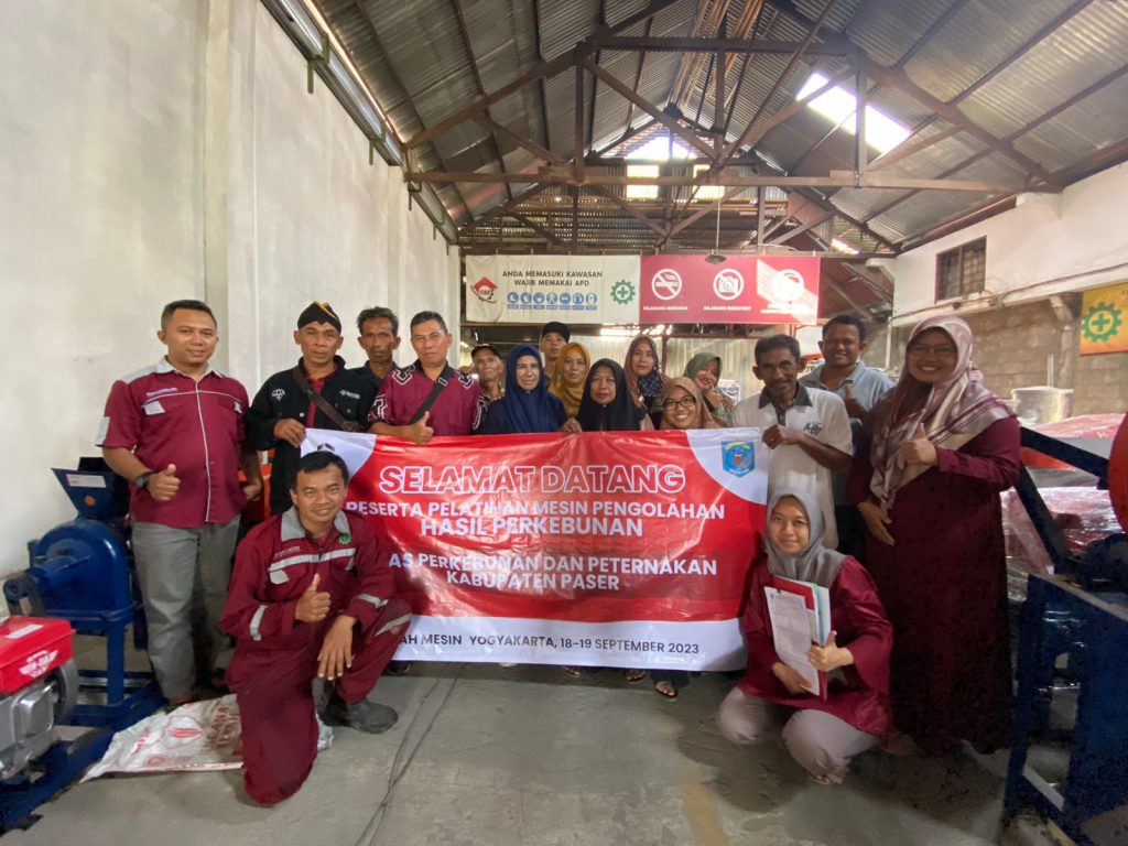 Pelatihan Hasil Kebun Bersama Kelompok Tani Kabupaten Paser