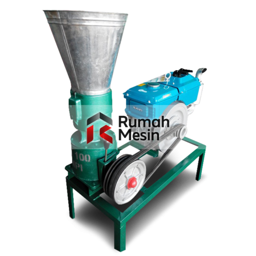 Mesin Pencetak Pelet Pakan Maggot Vertikal K75 , Pencetak Pelet Tipe Vertikal k300