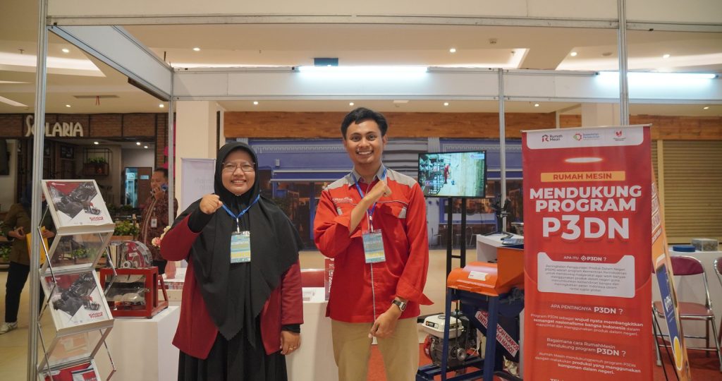 CV Rumah Mesin Ikut Serta dalam Pameran Business Matching Peningkatan Penggunaan Produk dalam Negeri (P3DN)