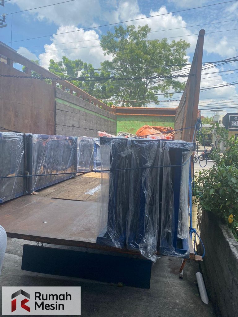 mesin conveyor pemilah sampah1