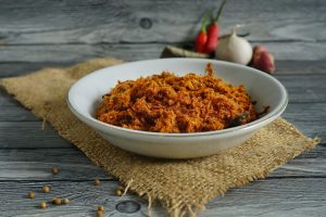 Abon sapi tanpa santan