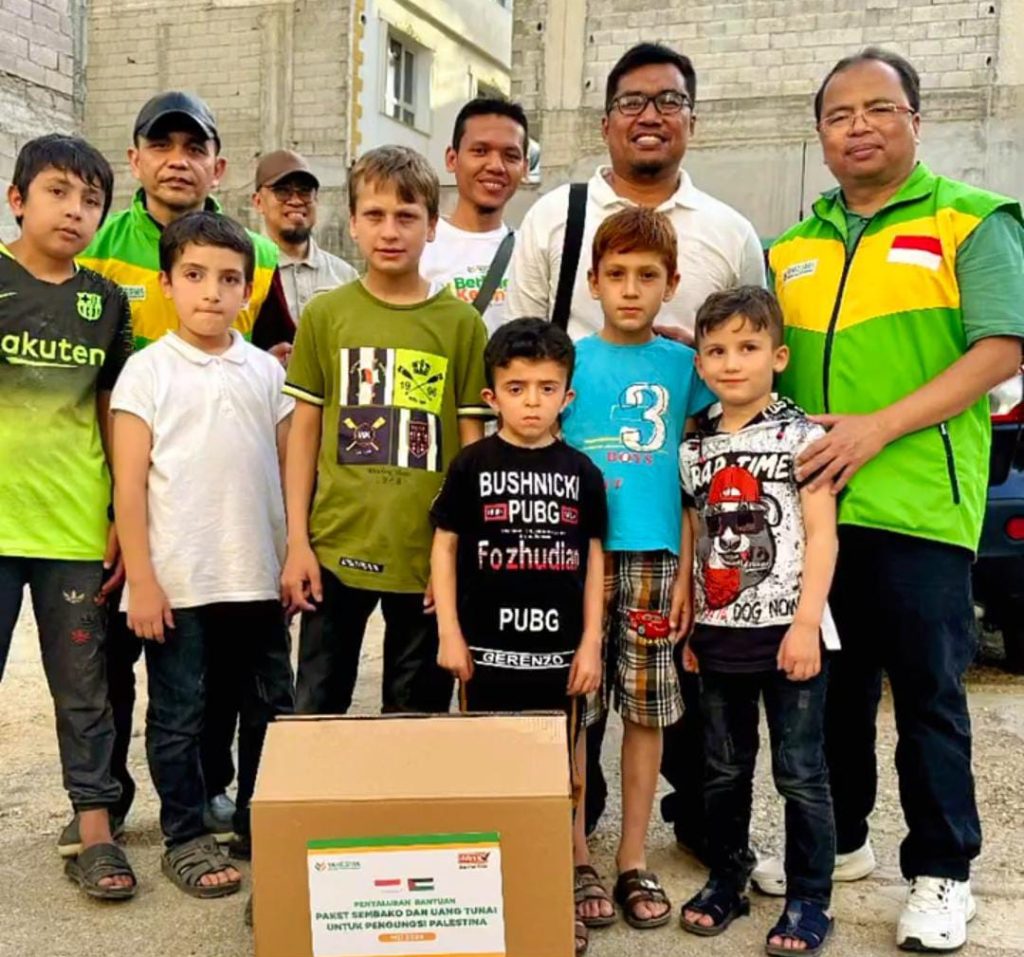 Penyaluran Bantuan Palestina