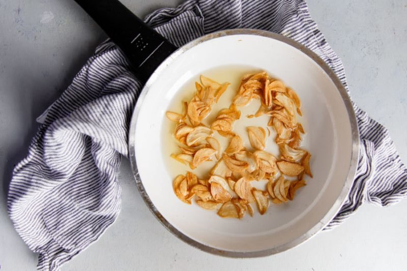 usaha bawang putih goreng