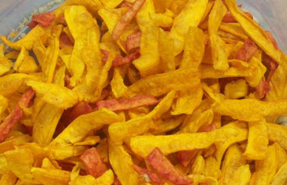 Ilustrasi Keripik Pepaya